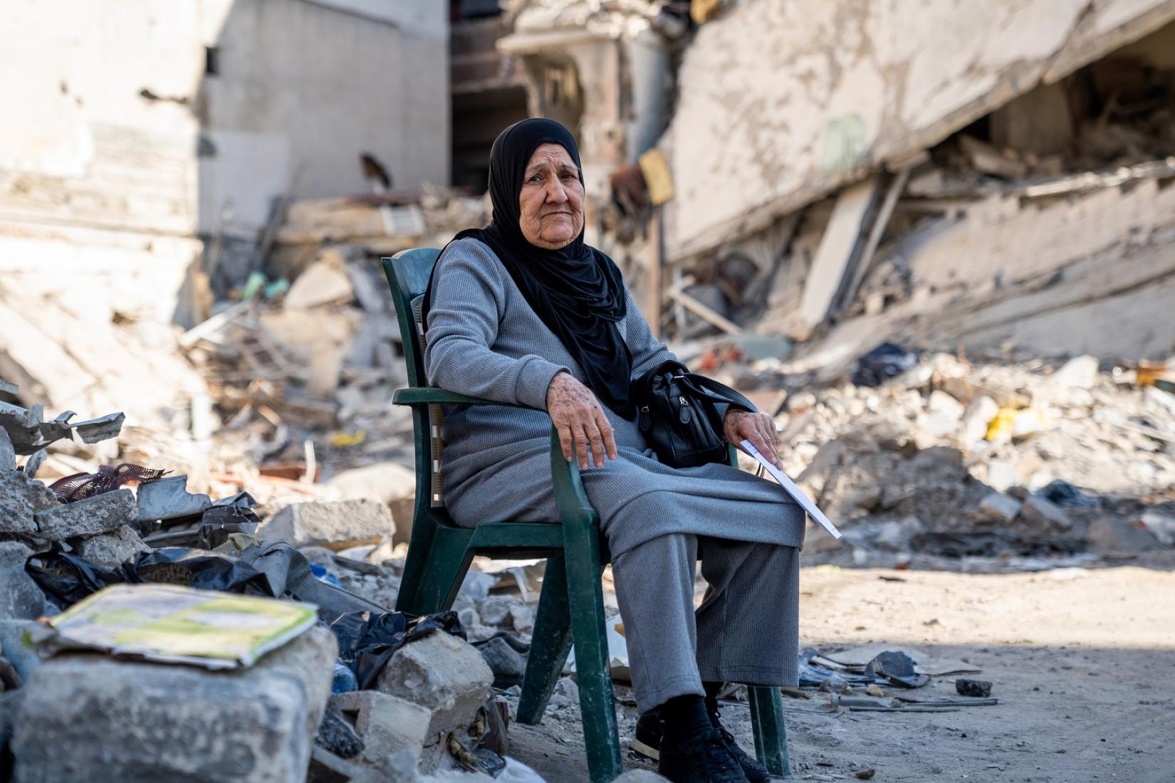 Nadia, born in 1947 in Tyre, lived through Lebanon’s multiple wars.