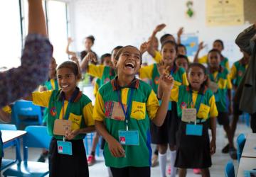 Children smiling
