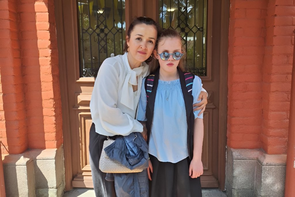 A UN disability inclusion volunteer in Uzbekistan.