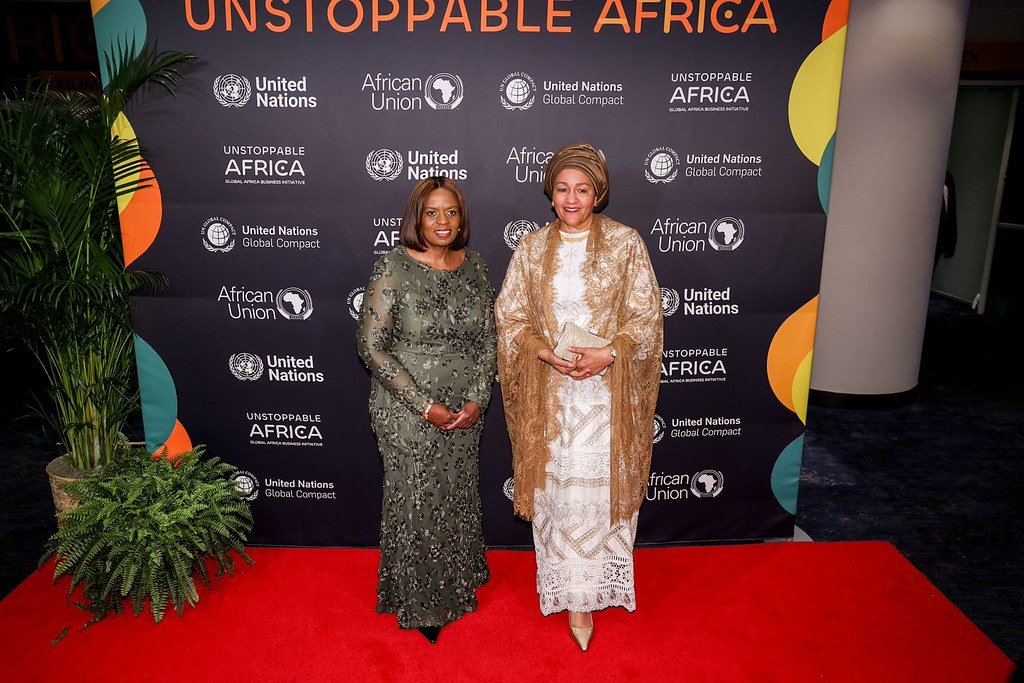 The UN Deputy Secretary-General at the Unstoppable Africa event.