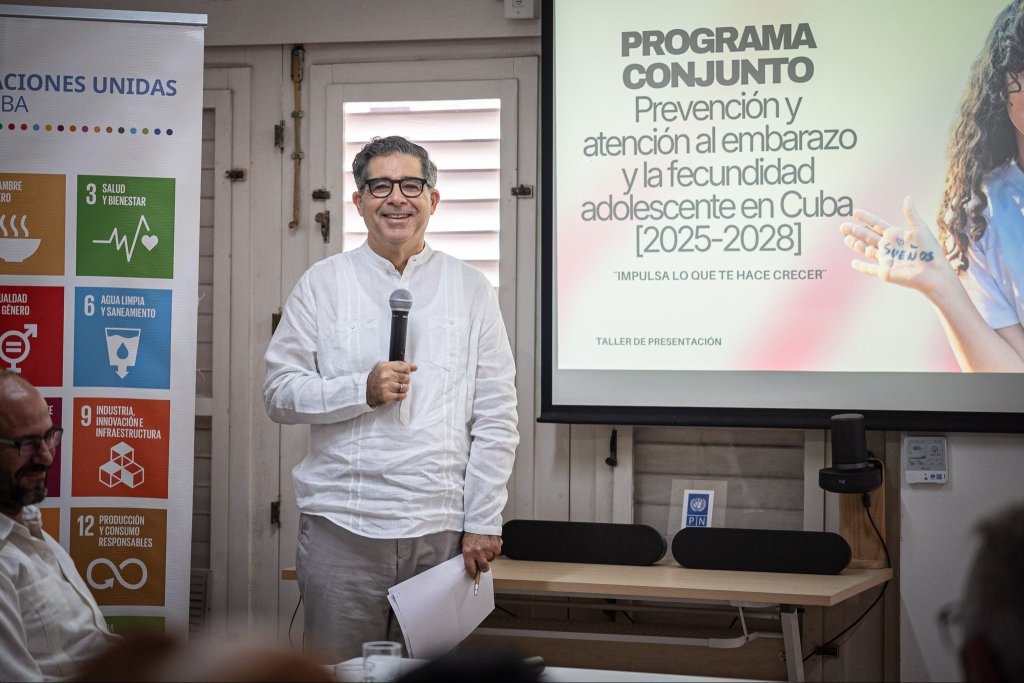 The UN Resident Coordinator in Cuba.