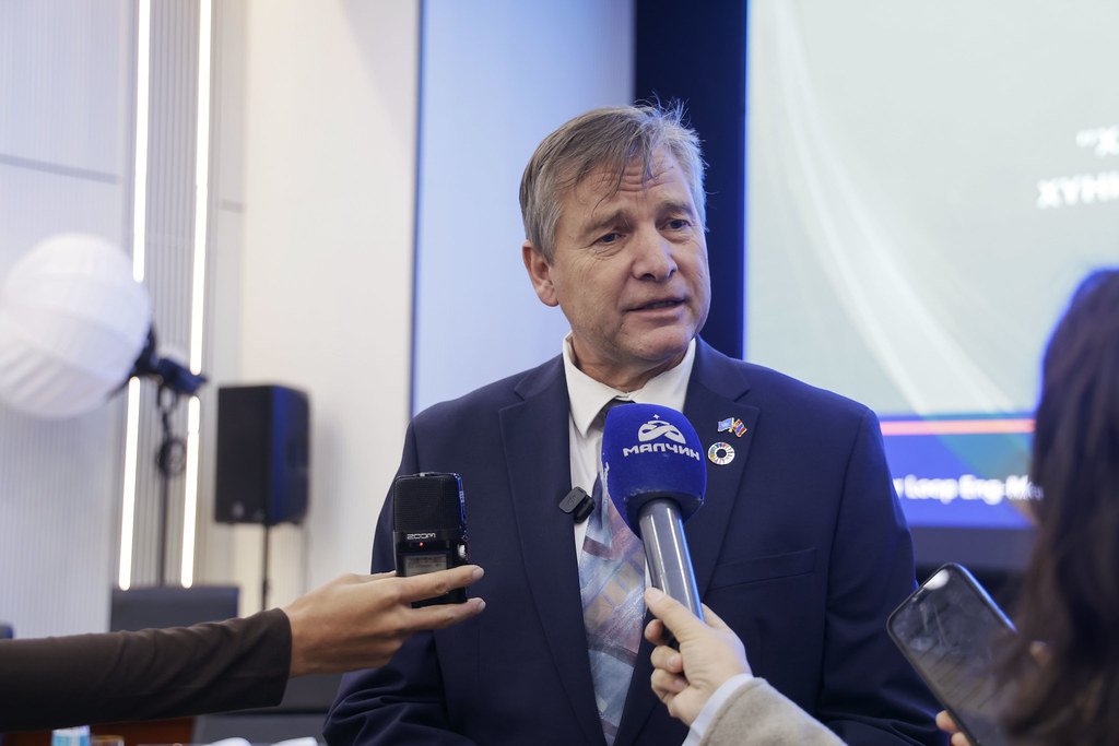 The UN Resident Coordinator in Mongolia.