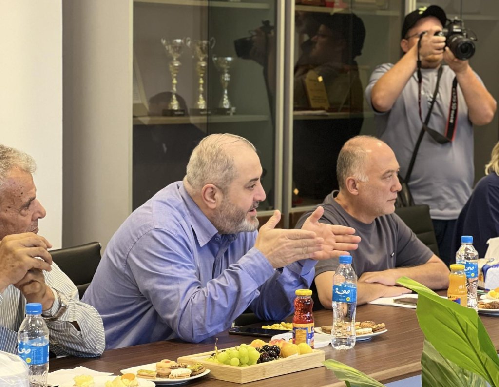 Local community members in southern Lebanon participate in consultations about community needs.