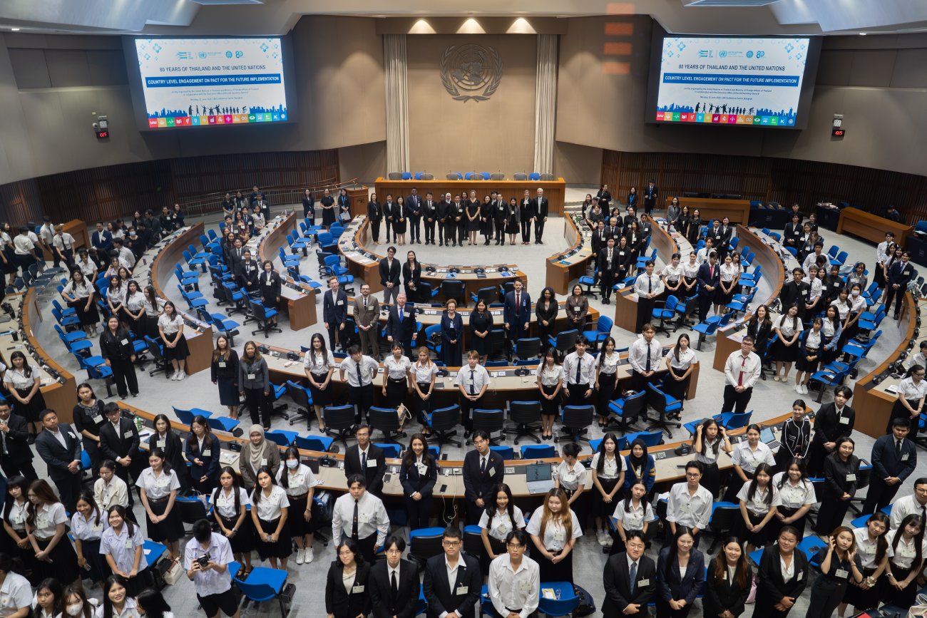 Youth at a conference in Thailand.